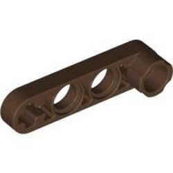 2825-8 Technic, Hefbalk 1x4 dun met nopverbinding bruin (klassiek) NIEUW *1D000
