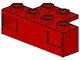 2928-5 Treinlichthouder 1x4 rood gebruikt *0L000