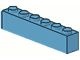 3009-72 Steen 1x6 blauw, Maersk NIEUW *5K0000