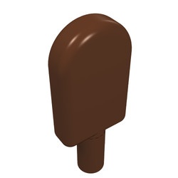 30222-88 IJsje/Popcorn schep bruin, roodachtig NIEUW *0W008