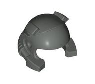 30325-10 Helm met beademingsapparaat en licht donker, grijs (klassiek) NIEUW *0L0000