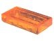 3069b-98 Tegel 1x2 transparant oranje NIEUW *1L108+9+10