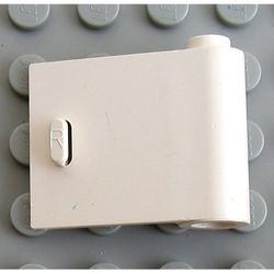3188-1G Deur 1x3x2 rechts (dicht) wit gebruikt *1L0000