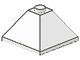 3675-1 Dakpan 33 graden hoek 3x3 BUITENZIJDE wit NIEUW *1L000
