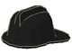 3834-11G Brandweerhelm zwart gebruikt *0L0000