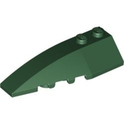 41748-80 Steen, wig 6x2 links groen, donker NIEUW *0L000
