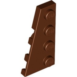 41770-88 Wig plaat 4x2 links bruin, roodachtig NIEUW *1L229