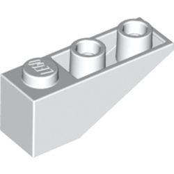4287-1 Omgekeerde dakpan 33 graden 1x3 wit NIEUW *1L000