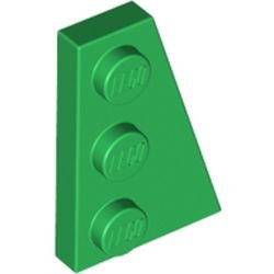 43722-6G Wig plaat 2x3 rechts groen gebruikt *1L000