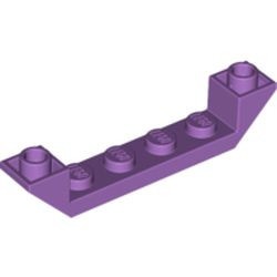 52501-157 Dakpan 45 graden 6x1 dubbel omgekeerd met open midden lavender, midden NIEUW *1L255