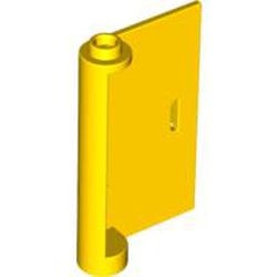 58380-3 Deur 1x3x4 rechts OPEN tussen top en bodem geel NIEUW *1L0001