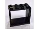 60598-11 Raam 2x4x3 Frame breed zie paneel 4133 OPEN NOPPEN zwart NIEUW *