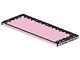 6205-23G Tegel 6x16 met noppen zijkanten roze (klassiek) NIEUW *5K0000