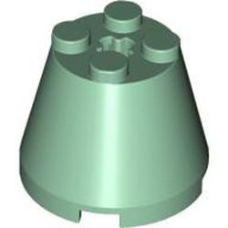 6233-48 Kegel 3x3x2 (loc 03-04) groen, zandkleurig NIEUW *1L088