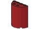 6259-59G Cylinder, half 2x4x4 rood, donker NIEUW *
