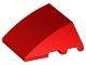 64225-5 Steen, wig 4x3 geen noppen bovenop rood NIEUW *
