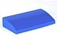 88930-7 Dakpan gebogen 2x4x2/3 geen noppen, MET bodemtubes blauw NIEUW *1L281