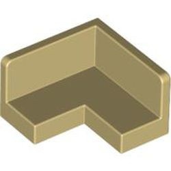 91501-2 Hoekpaneel GROOT 2x2x1 crème NIEUW *1L0000
