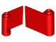 92263-5 Deur 1x3x2 rechts OPEN midden tussen scharnieren rood NIEUW *