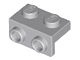 99781-86 Verbindingsplaat 1x2- 1x2 grijs, licht (blauwachtig) NIEUW *1L320
