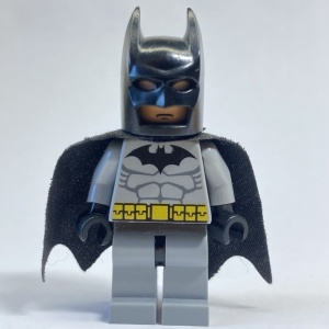 bat001G Batman, grijs pak, zwart masker gebruikt *0M0000
