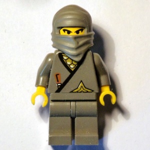 cas049G Ninja - Grijs gebruikt *0M0000