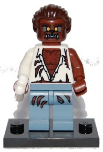 col04-12 Weerwolf met hondebeen en standaard NIEUW *0M0000