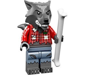 col14-1 Wolfman met been en standaard NIEUW *0M0000