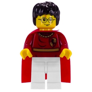 hp019 Harry Potter, Dark rode Quidditch Uniform NIEUW *0M0000