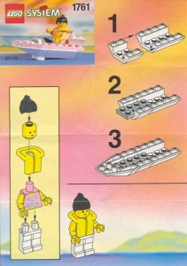 INS1761-G 1761 BOUWBESCHRIJVING- Paradisa Speedboat gebruikt *LOC RBS