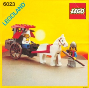 INS6023-G 6023 BOUWBESCHRIJVING- Maiden's Cart gebruikt *