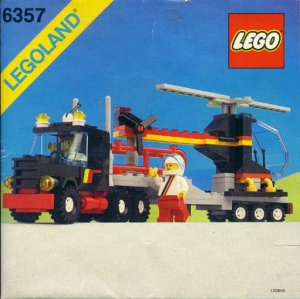 INS6357-G 6357 BOUWBESCHRIJVING- Stunt 'Copper N' Truck gebruikt *LOC M2