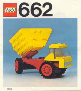 INS662-1-G 662 BOUWBESCHRIJVING Dumper Lorry gebruikt *LOC RB