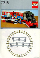 INS7715-G 7715 BOUWBESCHRIJVING- Push-Along Passenger Steam Train gebruikt *LOC RB