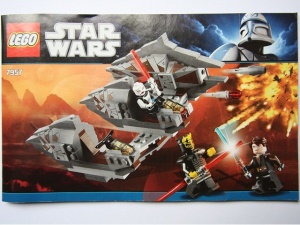 INS7957 7957 BOUWBESCHRIJVING- Sith Nightspeeder NIEUW *LOC RBSW