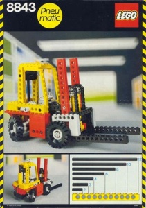 INS8843-G 8843 BOUWBESCHRIJVING- Fork Lift truck gebruikt *