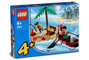 Set 7071 - Pirates Treasure Island-Nieuw