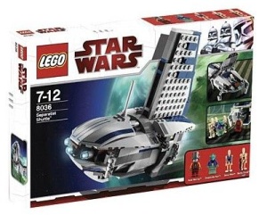Set 8036 - Star Wars: Separatist Shuttle- Nieuw