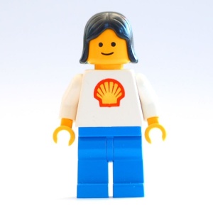 shell002G Shell - Classic - blauwe benen, zwart haar gebruikt *0M0000