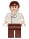 sw278 Star Wars:Han Solo, Reddish Brown Legs without Holster Pattern (Carbonite, Light Flesh) NIEUW *0M0000