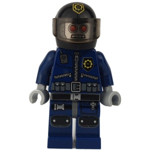 tlm046G The Lego Movie- Robo SWAT gebruikt *
