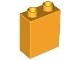 UNI4066-110 COMPATIBEL met DUPLO steen 1x2x2 (Unico) oranje, lichthelder NIEUW *