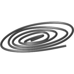 x77ac200-11 Koord, dun, 200 centimeter zwart NIEUW *0W000