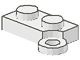 2429-1 Scharnierplaat 1x2 HORIZONTAAL BASIS wit NIEUW *1L0000