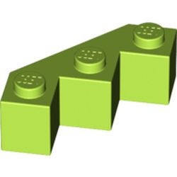 2462-34 Steen 3x3 facet lime NIEUW *1L0000