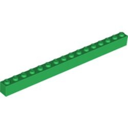 2465-6 Steen 1x16 groen NIEUW *5K0000