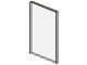 2494-12G Glas voor raam 1x4x5 transparant gebruikt *0B000