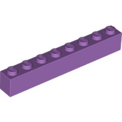3008-157 Steen 1x8 lavender, midden NIEUW *5K0000