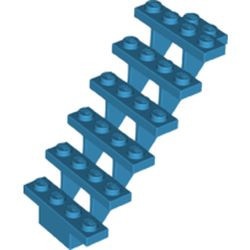 30134-153 Trap 7x4x6 open blauw, donkerazuur NIEUW *5D0000