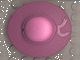 30217-47G BELVILLE Hoed roze, donker gebruikt *0L0000